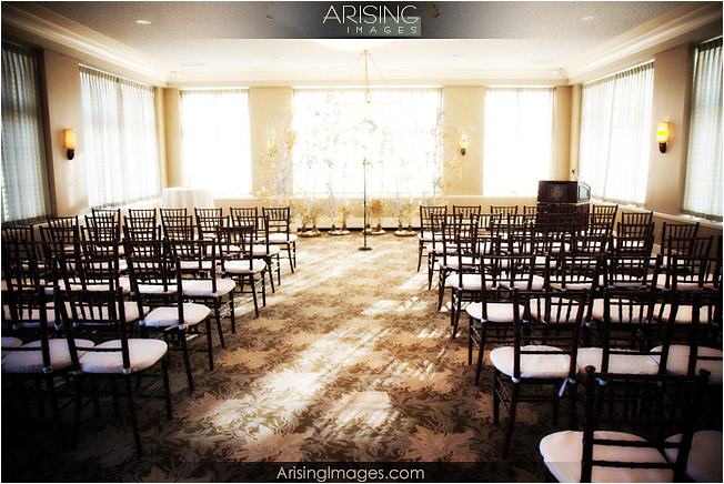 If your venue doesn't provide an indoor ceremony space you might have to